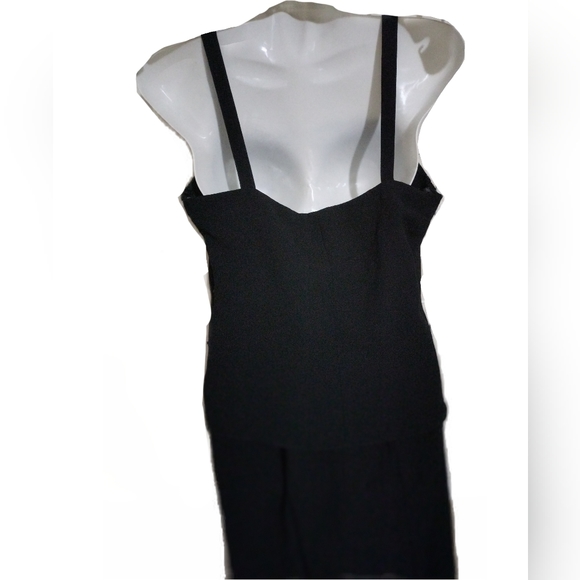 Black pant set with beaded top - Picture 2 of 5